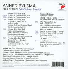 Anner Bylsma plays Cello Suites and Sonatas, 11 CDs