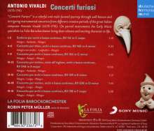 Antonio Vivaldi (1678-1741): Concerti für Streicher RV 116,133,138,156 - "Concerti furiosi", CD
