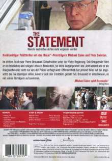 The Statement, DVD