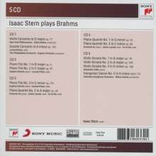 Johannes Brahms (1833-1897): Isaac Stern plays Brahms, 5 CDs