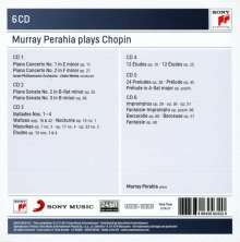 Frederic Chopin (1810-1849): Murray Perahia plays Chopin, 6 CDs