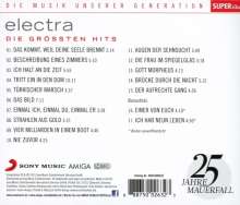 Electra: Musik unserer Generation (Die größten Hits), CD