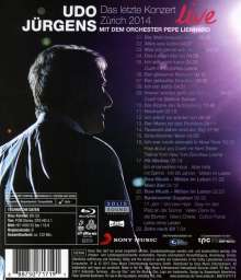 Udo Jürgens (1934-2014): Das letzte Konzert - Zürich 2014 Live, Blu-ray Disc