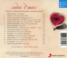 Cantar d'amore - Italian Lovesongs from Renaissance and Folk Tradition, CD