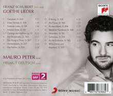 Franz Schubert (1797-1828): Lieder nach Goethe, CD