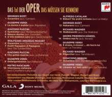 Sony-Sampler "Gala" - 1x1 der Oper, CD