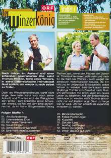 Der Winzerkönig Staffel 1, 4 DVDs