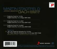 Johann Sebastian Bach (1685-1750): Englische Suiten BWV 806-808, CD