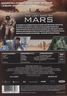 Last Days on Mars, DVD