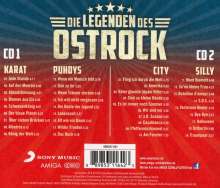 Legenden des Ost-Rock (Die großen Vier: Puhdys - City - Karat - Silly), 2 CDs