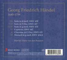 Georg Friedrich Händel (1685-1759): Cembalosuiten (1720) Nr.2,3,7, CD