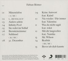 Fabian Römer: L_Benslauf, CD
