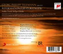 Georg Philipp Telemann (1681-1767): Reformations-Oratorium 1755 "Holder Friede, Heil'ger Glaube" TWV 13:18, CD