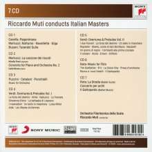 Riccardo Muti conducts Italian Masters, 7 CDs