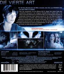Die vierte Art (Blu-ray), Blu-ray Disc