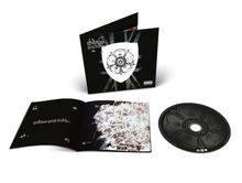 Albumcover und CD mit Blumendesign. Der Schriftzug "gallows grey britain" erscheint auf dem Booklet.