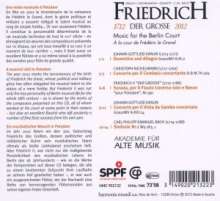 Friedrich der Große - Music for the Berlin Court, CD