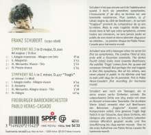 Franz Schubert (1797-1828): Symphonien Nr.3 &amp; 4, CD