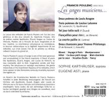 Francis Poulenc (1899-1963): Lieder  "Les Anges Musiciens", CD