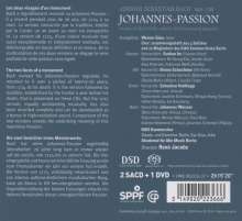 Johann Sebastian Bach (1685-1750): Johannes-Passion BWV 245, 2 Super Audio CDs und 1 DVD