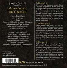 Josquin Desprez (1440-1521): Geistliche Musik &amp; Chansons, 3 CDs