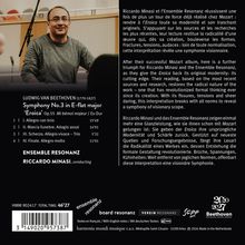 LUDWIG VAN BEETHOVEN Symphony No.3 in E-flat major ‘Eroica’. Ensemble Resonanz, Riccardo Minasi conducting. 46'27.