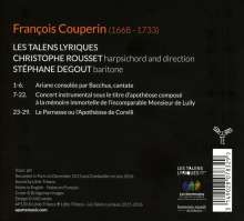 Francois Couperin (1668-1733): Kantate "Ariane consolee par Bacchus", CD