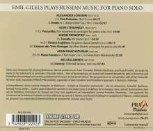 Emil Gilels plays Russian Music, CD