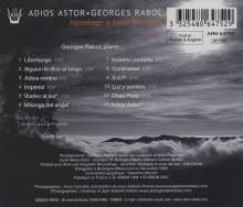 Georges Rabol: Adios Astor: Piano Tribute To Astor Piazzolla, CD