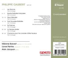 Philippe Gaubert (1879-1941): Lieder, CD
