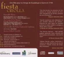 Fiesta Criolla, CD