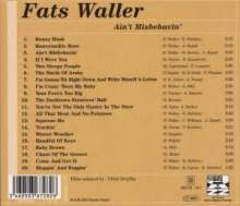 Fats Waller (1904-1943): Ain't Misbehavin' - Jazz Reference, CD