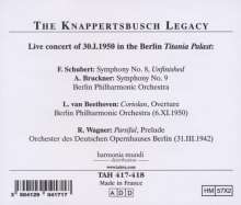 Hans Knappertsbusch - Konzert Titania Palast Berlin 1950, 2 CDs