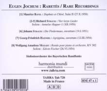 Eugen Jochum - Rare Recordings, CD