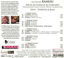 Jean Philippe Rameau (1683-1764): Pieces de Clavecin en Concerts Nr.1-5 für 2 Clavecins, CD