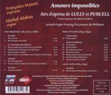 Francoise Masset: Amours Impossibles.Opernarien, CD