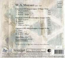 Wolfgang Amadeus Mozart (1756-1791): Violinkonzerte Nr.2 &amp; 3, CD