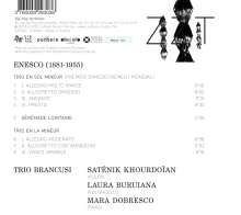 George Enescu (1881-1955): Klaviertrios Nr.1 &amp; 2  (g-moll &amp; a-moll), CD