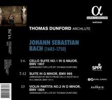 Johann Sebastian Bach (1685-1750): Lautenwerke BWV 995,1004,1007, CD