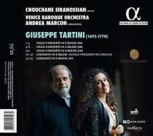 Giuseppe Tartini (1692-1770): Violinkonzerte D.44,45,56,96, CD