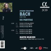 Johann Sebastian Bach (1685-1750): Partiten BWV 825-860, 2 CDs