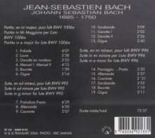 Johann Sebastian Bach (1685-1750): Gitarrenwerke BWV 995,996,1006a, CD