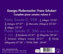 Franz Schubert (1797-1828): Klaviersonaten D.566 &amp; D.958, CD