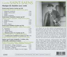 Camille Saint-Saens (1835-1921): Kammermusik für Bläser, CD