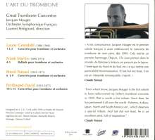 Jacques Mauger - Great Trombone Concertos, CD
