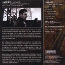 Hacride: Lazarus, CD