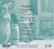 Cesar Franck (1822-1890): Prelude,Fugue &amp; Variation op.18, CD