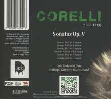 Arcangelo Corelli (1653-1713): Sonaten für Flöte &amp; Bc op.5 Nr.1-6, CD