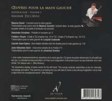 Klavierwerke für die linke Hand "Oeuvres Pour la Main Gauche" - Anthologie Vol.1, CD
