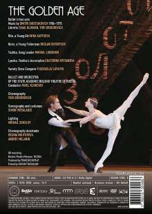 Bolshoi Ballett: The Golden Age, DVD